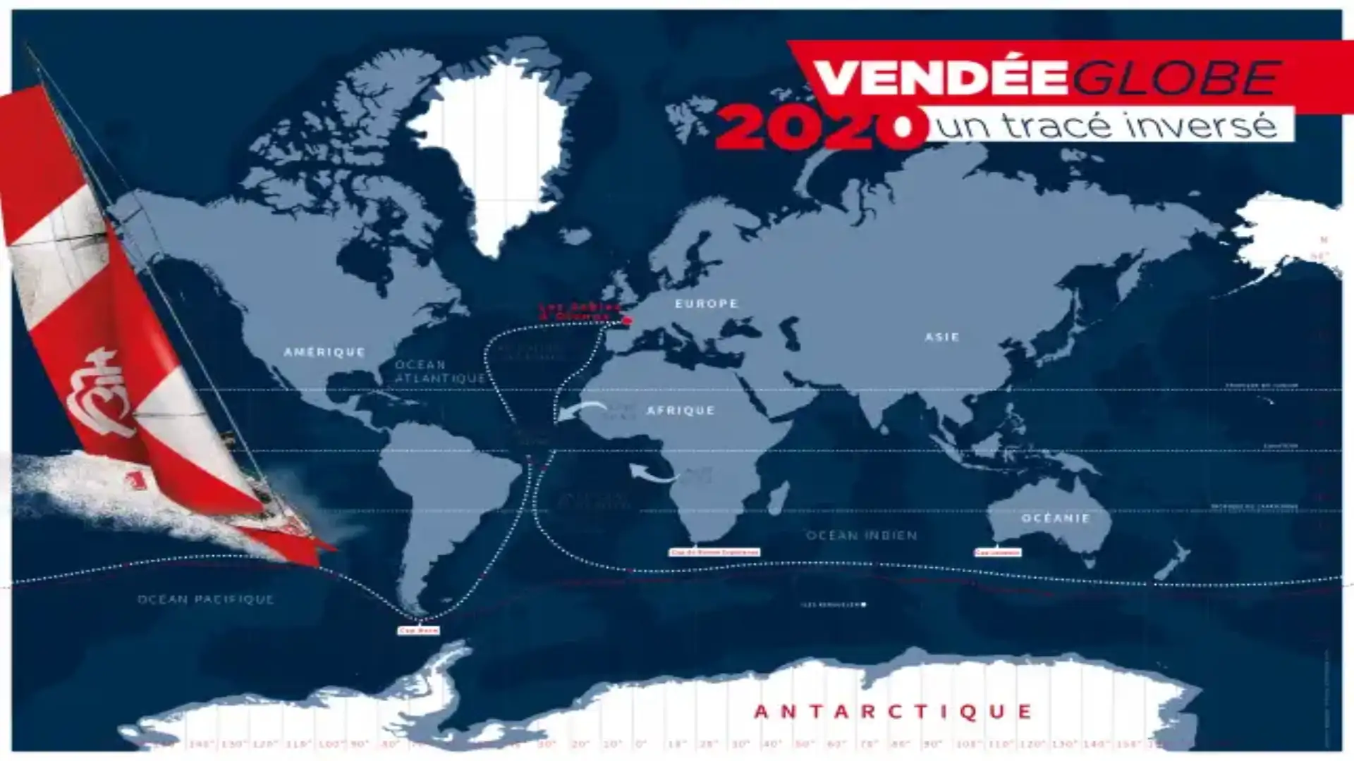 Return to the World in Solitaire: the Vendée Globe in 2020 invests its tour