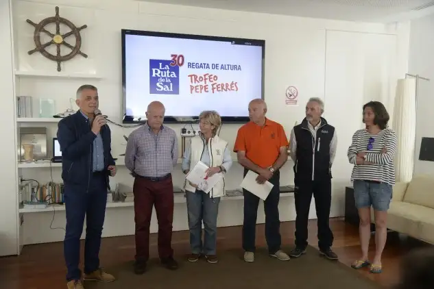 Rueda de prensa de ganadores de la 30 Ruta de la Sal-Trofeo Pepe Ferrés. Foto: Alfred Farré