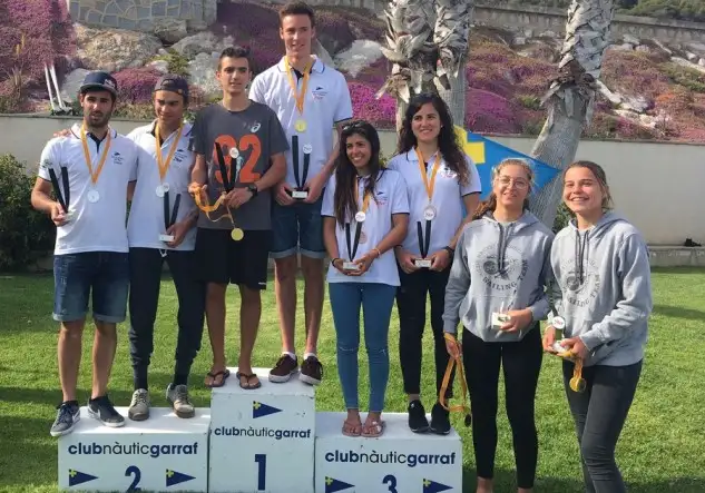 El tiempo propició dos fantásticos días de regatas organizadas por el Club Nàutic Garraf