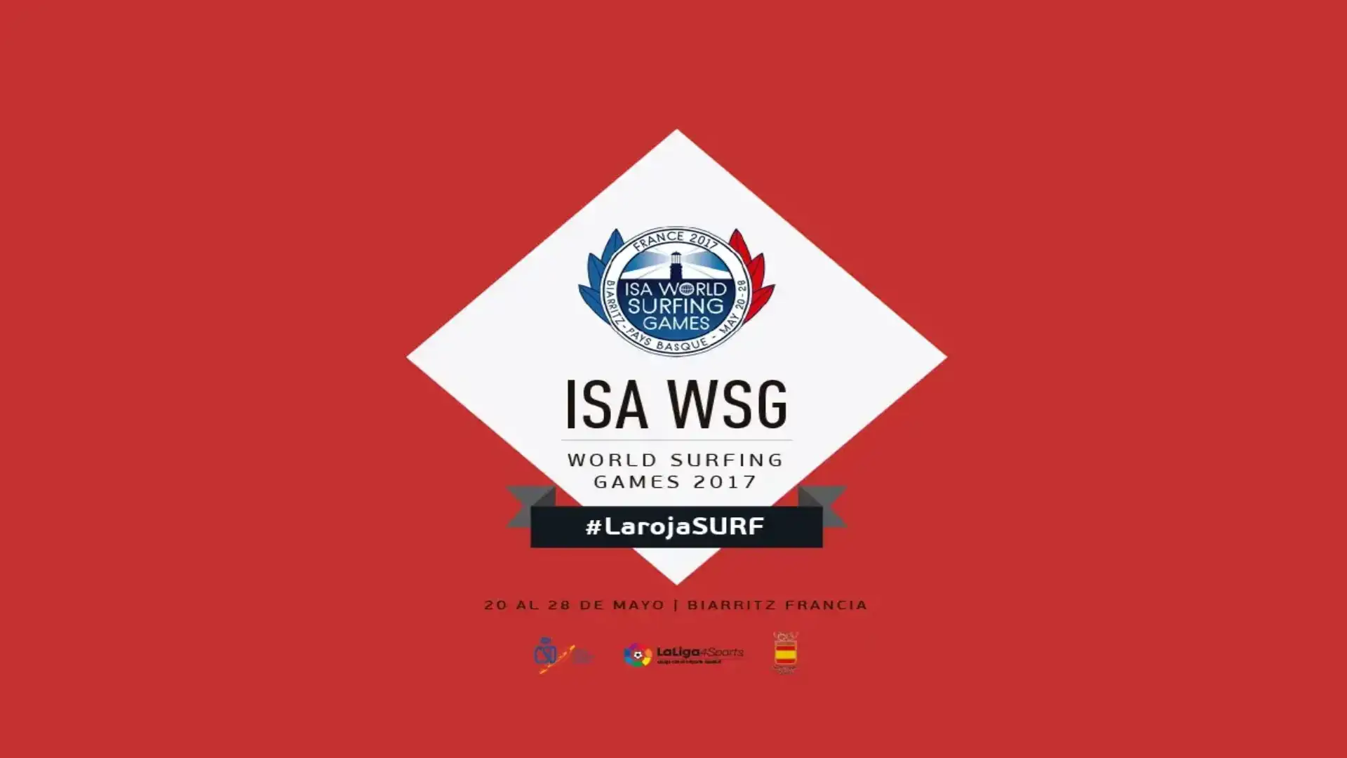 The National publishes # LarojaSURF list for the ISA World Surfing Games 2017