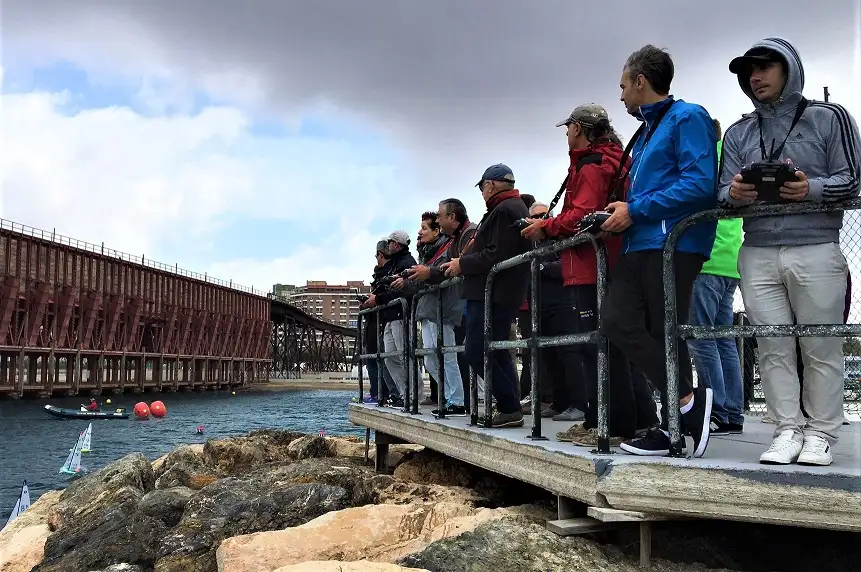 El Club de Mar de Almería acogió este pasado fin de semana (28 de abril al 1 de mayo) la cita nacional de clase, con la participación de 29 regatistas representando a 8 comunidades autónomas (Foto Pep Portas)