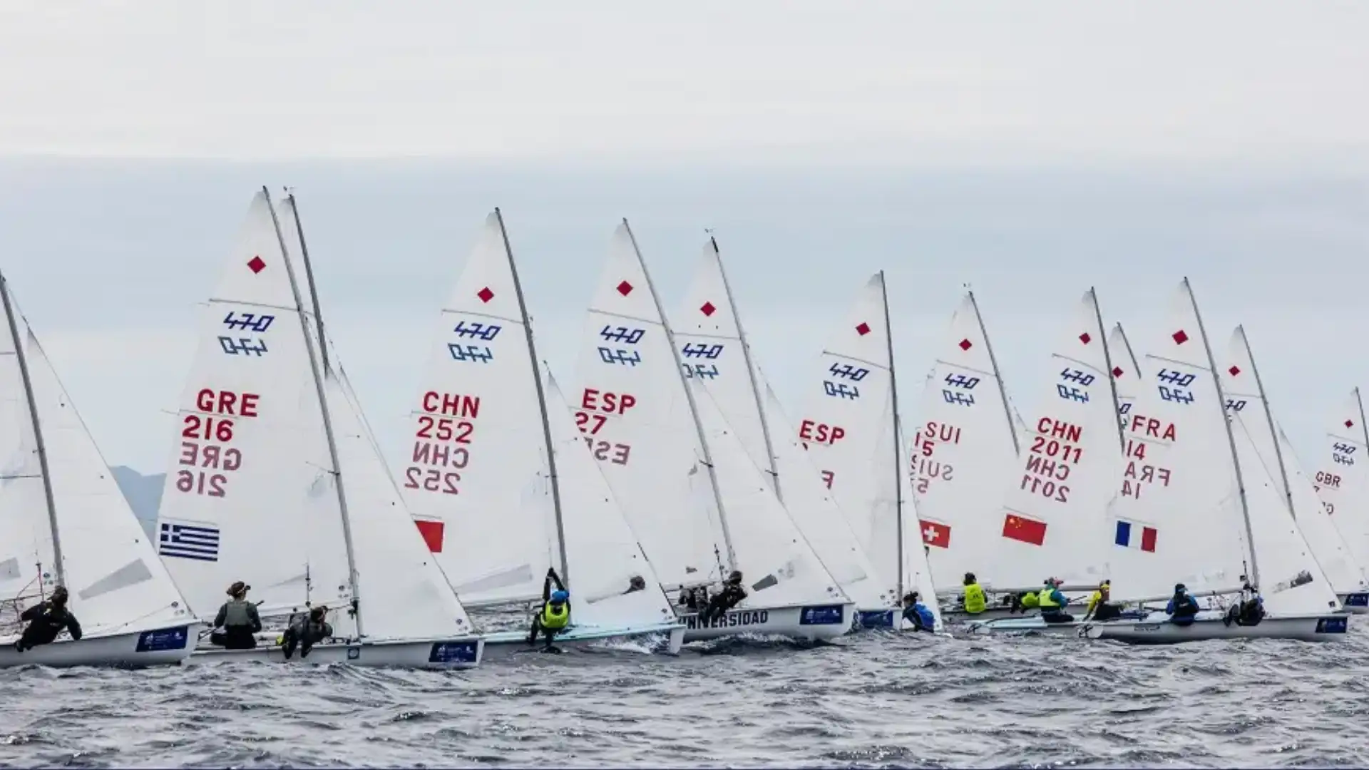 The "Spanish Navy" to the assault of the 470 European Vela in Monaguesque waters