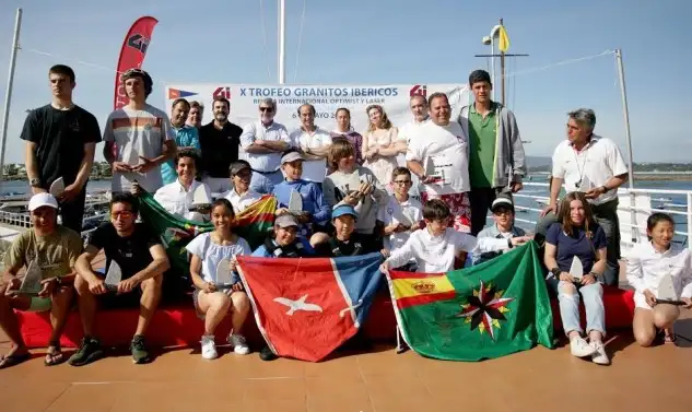 Foto de familia de la décima edición del Trofeo Granitos Ibéricos
