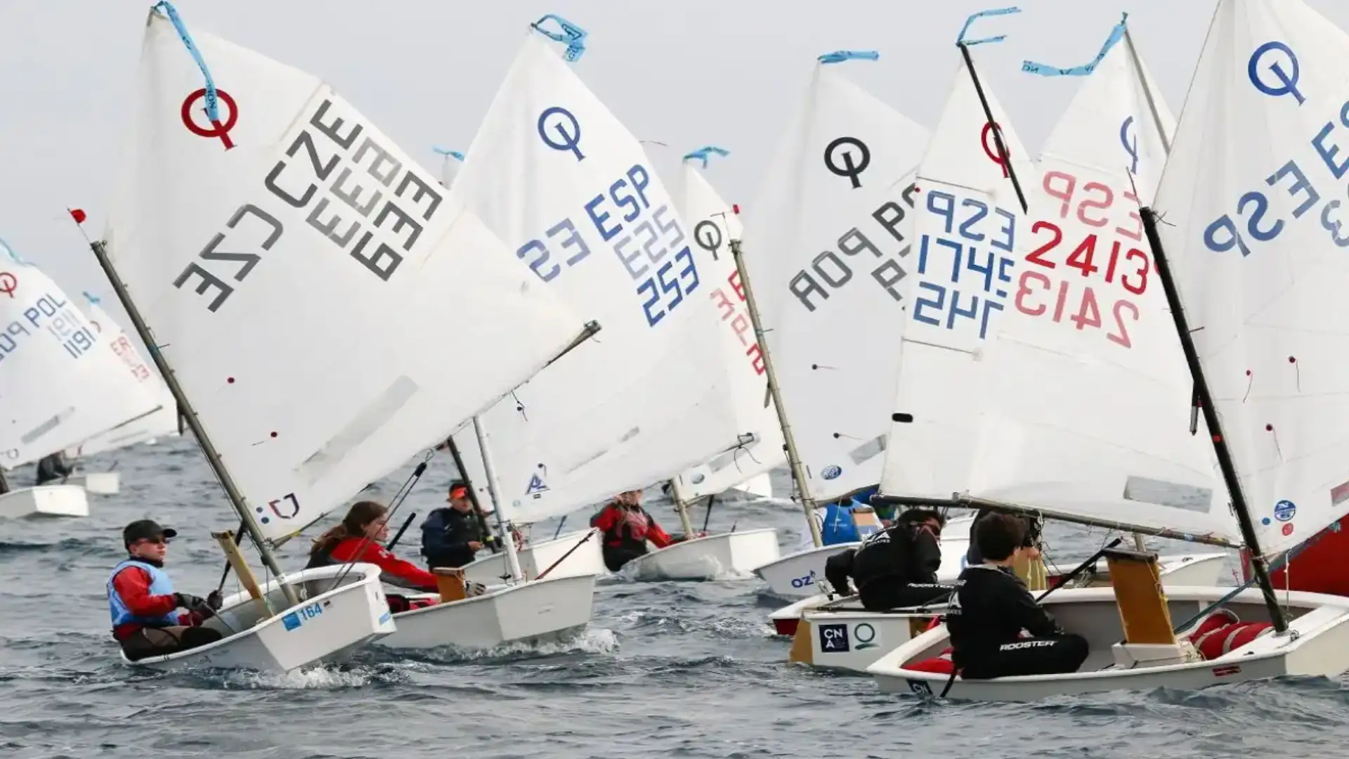 The Masnou, Vigo, El Puerto and Torrevieja headquarters of the Optimist Excellence Cup