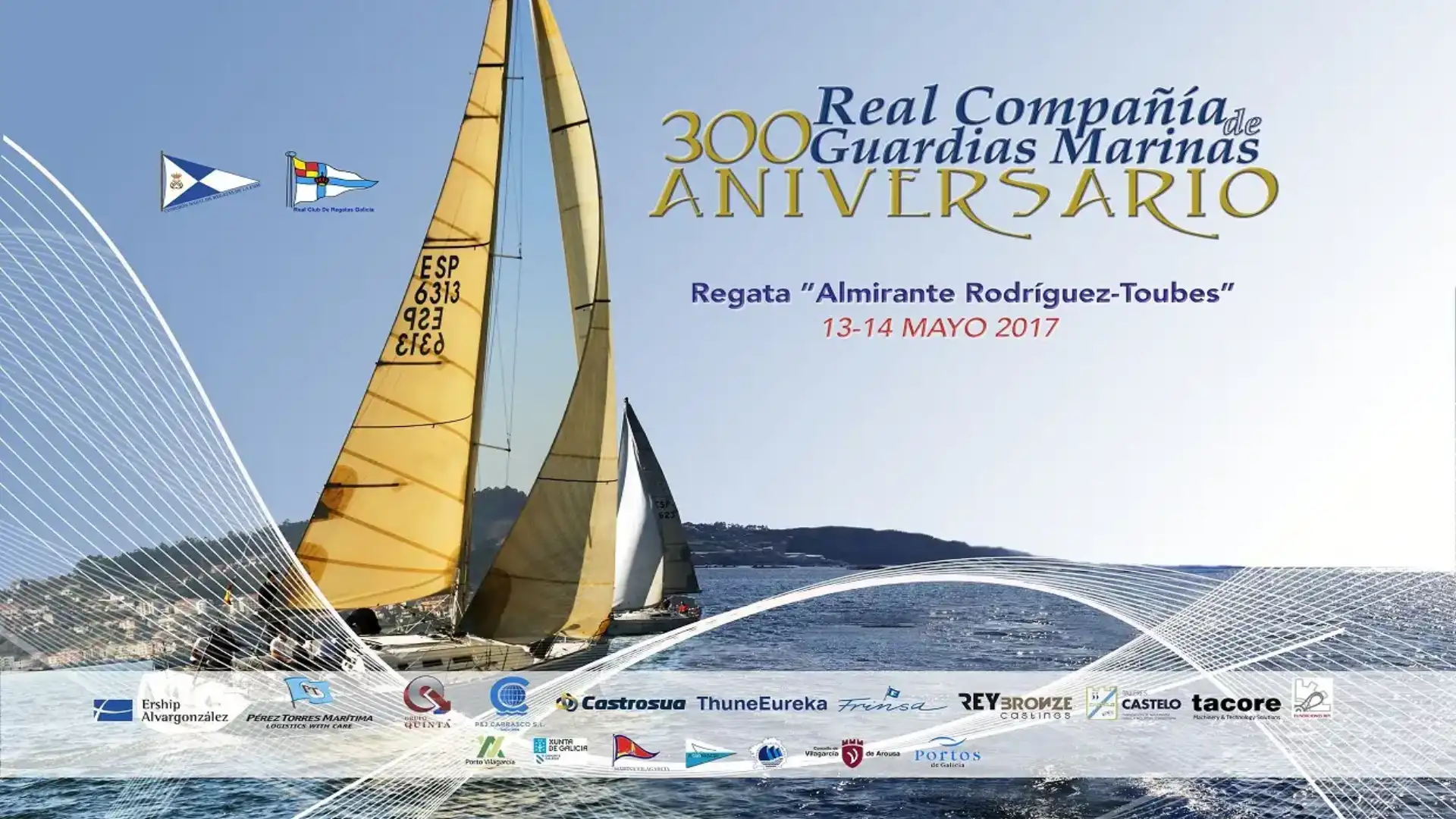 Turno for the Regata Admiral-Touges between Marin and Vilagarcía