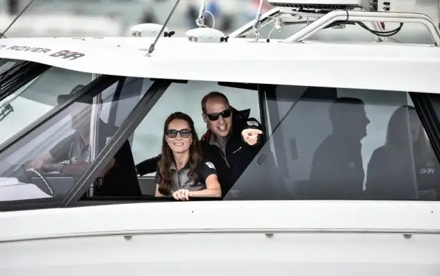  Kate Middleton duquesa de Cambrigde, estará ocupando "la plaza de armador" en el británico "Land Rover BAR"