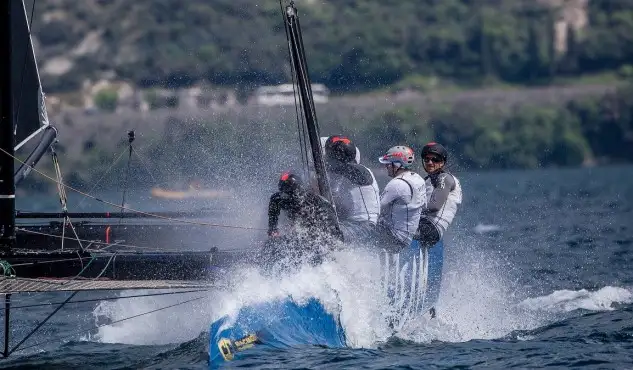 "Real Team" compitiendo en la GC32 Riva Cup (Foto Jesús Renedo)