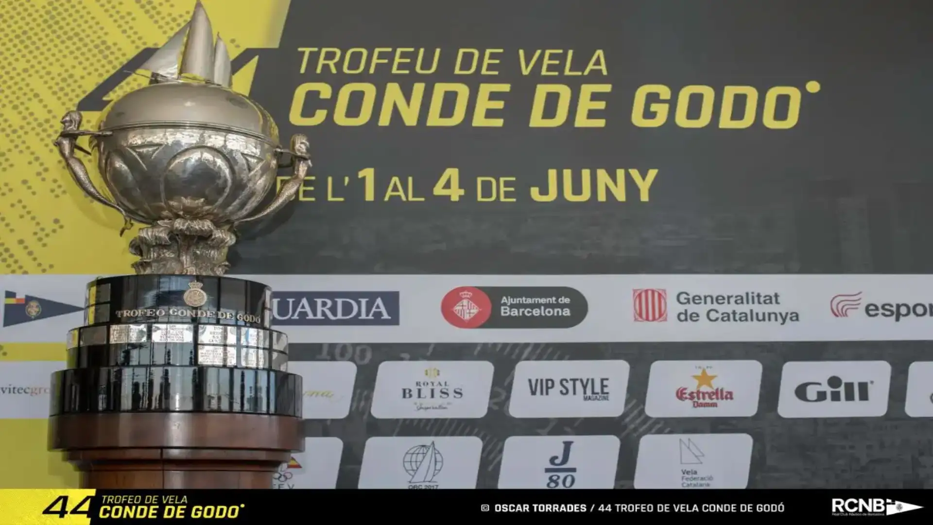 The 44 Sail Trophy Count of Godó celebrates its status as a dean regatta