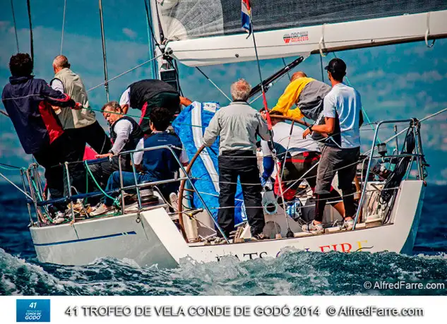 El Rats on Fire de Rafael Carbonell lleva cinco triunfos consecutivos en la regata catalana. Foto: Alfred Farré