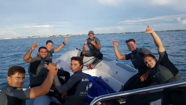 Machada del equipo español que ha logrado meterse en la final