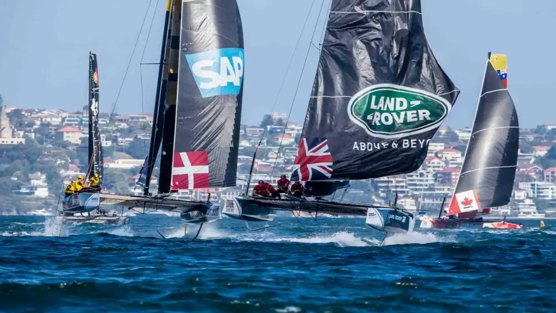 The Extreme Sailing Series will compete for the first time in Barcelona
