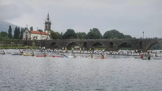 El espectacular puente romano de Ponte de Lima testigo de los Europeos de Maratón