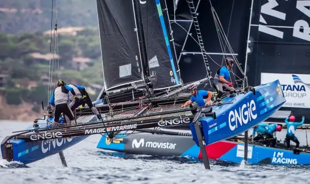 Team Engie fue uno de los tres únicos equipos que pudieron puntuar en la segunda manga (Foto Jesús Renedo)