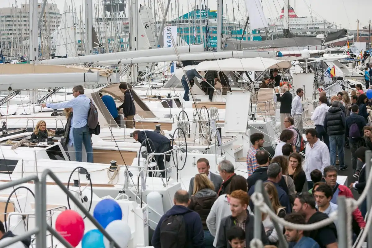 El Salón Náutico de Barcelona es la feria más importante del país.