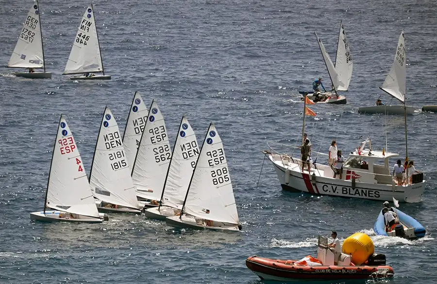 España subcampeona, con Sven Stadel, Rafael Rabasa, Oriol Piña y Joan Freixa (Foto Alfred Farré)