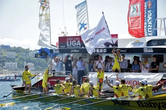 La ‘San Nikolas’ oriotarra se lleva la Bandera Giroa Veolia