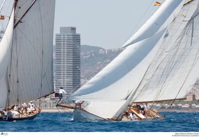 La espectacular Vela Clásica vuelve a Barcelona. Foto: Martínez Studio