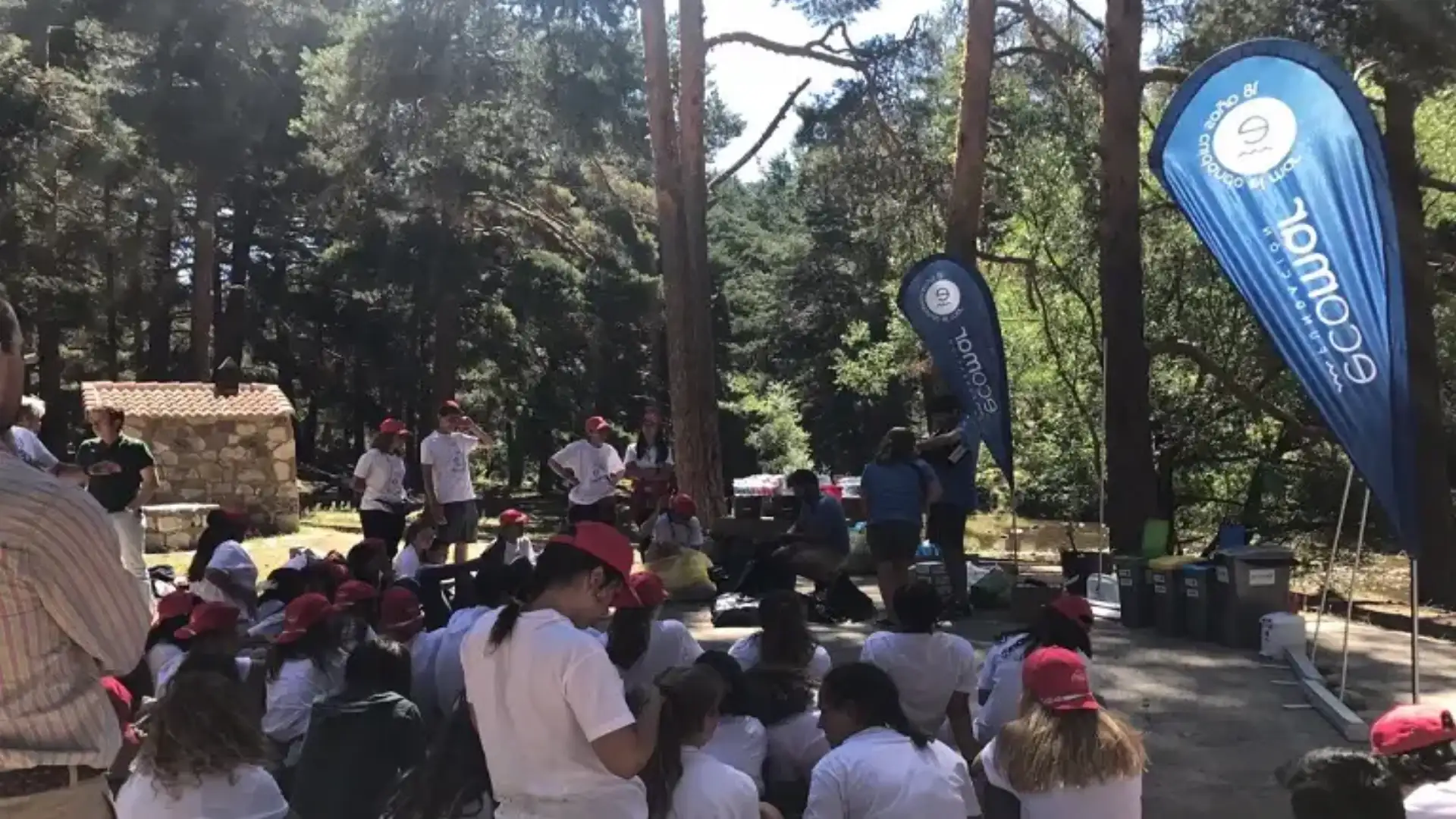 Action of the Ecomar and Coca-Cola Foundation in the PN Sierra de Gredos