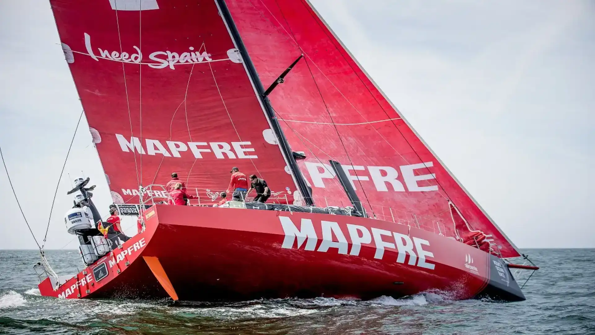 The Mapfre records New Zealand Olympic champion Blair Tuke
