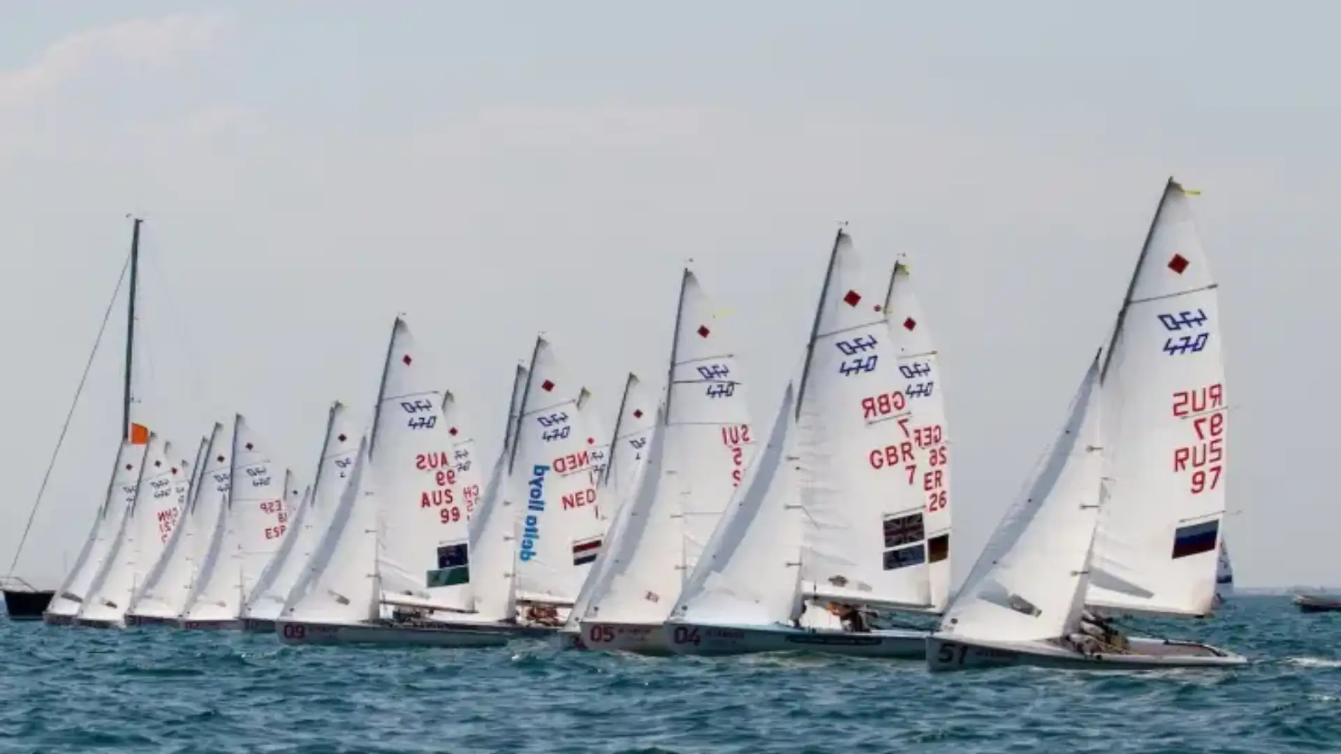 Two female crews put Spain at the top of the 470 World Cup