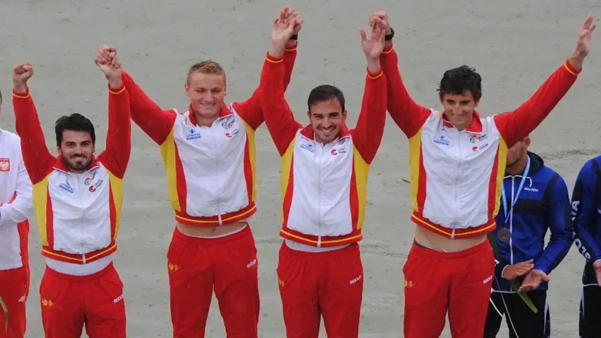 Last hour: Spain gold in K-4 1,000 meters in the European Piragüismo