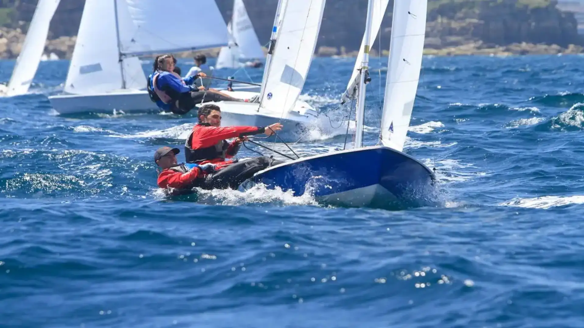 The Coruñeses Miguez and Pardo win in the Regata of Snipe Carlos del Castillo de Gijón