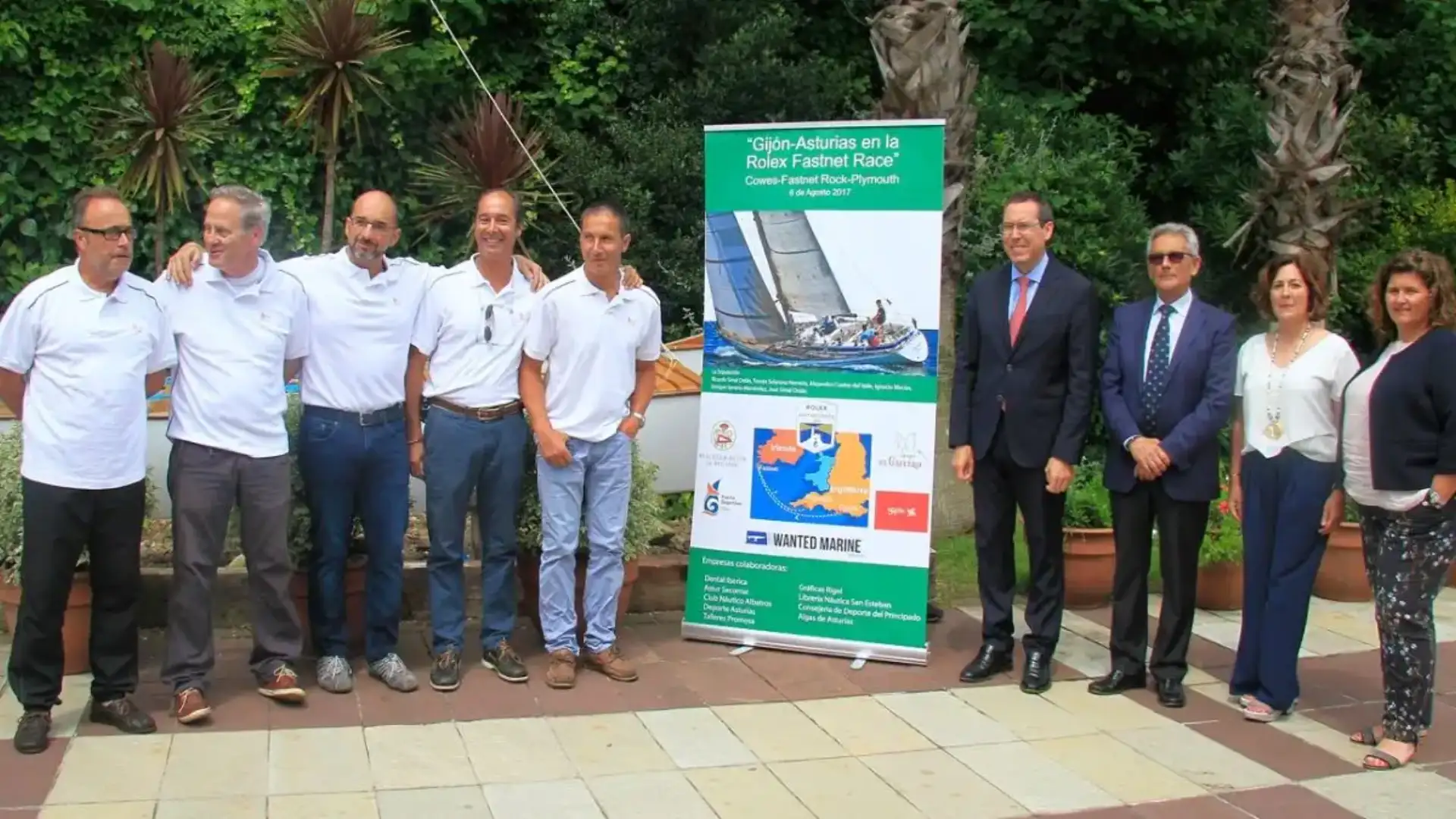 The Swan 441 "Wanted" of the Gijon's Astur Regatta will be at the Rolex Fastnet Rock