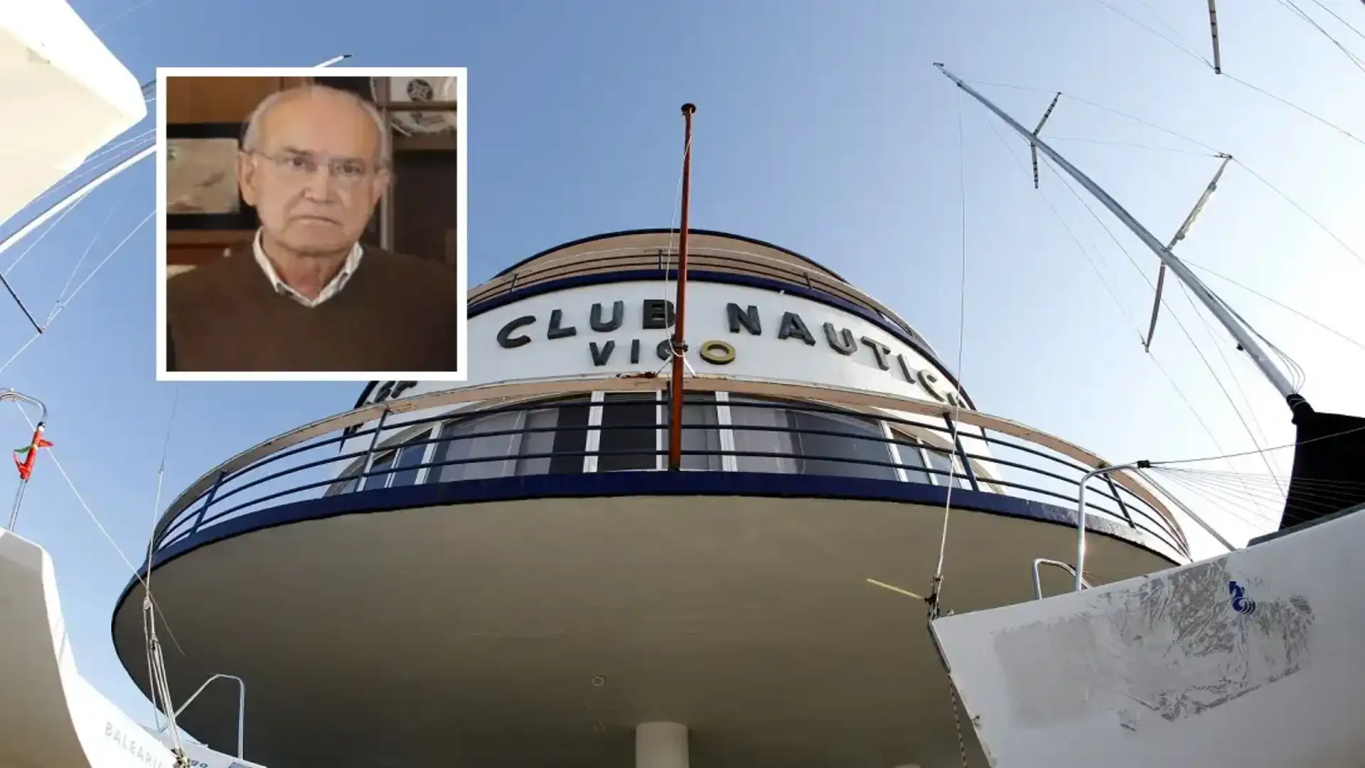 Rafael Tapas president of the Royal Nautical Club of Vigo until 2021