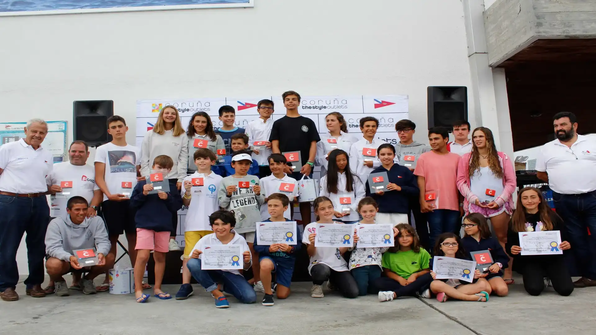 The Nautical Week ended in La Coruña - Style Outlets with little wind