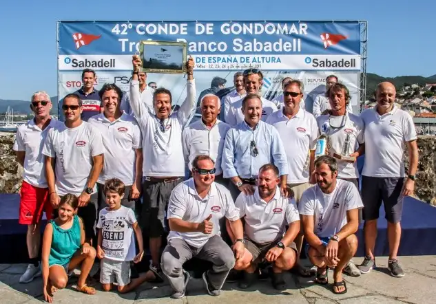Luis y Jorge Pérez Canal lograron por tercera ocasión ganar el Trofeo Conde de Gondomar (Foto Olalla Quiroga)