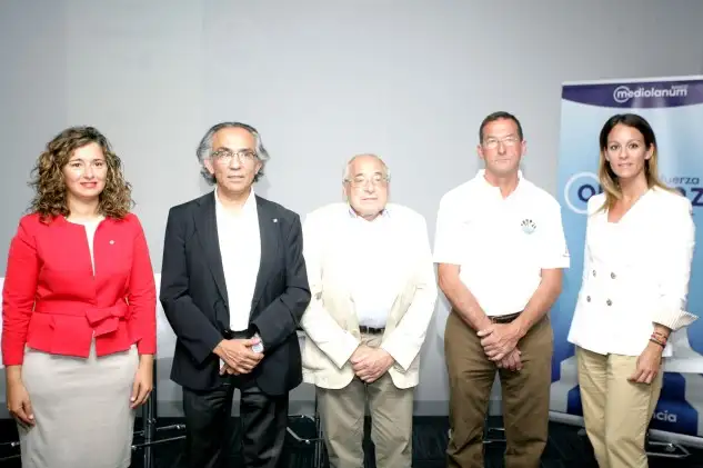 La travesía Jacobea fue presentada en la sede de Family Bankers de Banco Mediolanum (Foto Juan Caballero)