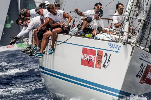 El Rats on Fire se ha colocado en cabeza en la clase BMW ORC 1 (Foto D.Yañez)