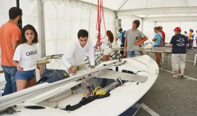 Las mediciones ya se completaron... ahora le toca el turno a la competición (Foto M.Arcay)