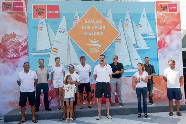 Los componentes del equipo olímpico de Barcelona 92 homenajeados en Palma (Foto María Muiña)