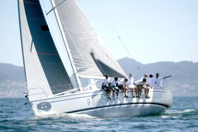 El "Inosa" del Club Marítimo de Redes, uno de los máximos favoritos (Foto Juan Caballero)