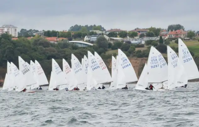 Mario Tinoco y Alexandre Muto del Iate Clube de Río de Janeiro nuevos líderes (Foto M.Arcay)