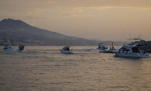 Imagen parcial de la salida del pasado año (Foto APA Fuengirola)