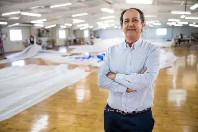 Manuel Lastra, director general de North Sails España (Foto María Muíña)