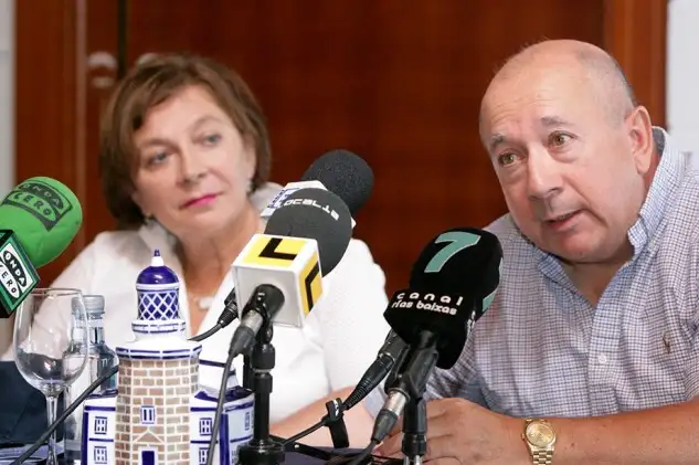 Se presentó en Portosín una de las citas referentes de la vela pesada del norte de Galicia (Foto Juan Caballero)