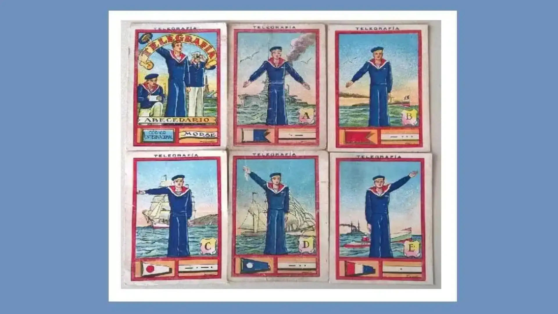 Chocolates Juncosa en 1920 editó una colección de cromos sobre el CIS