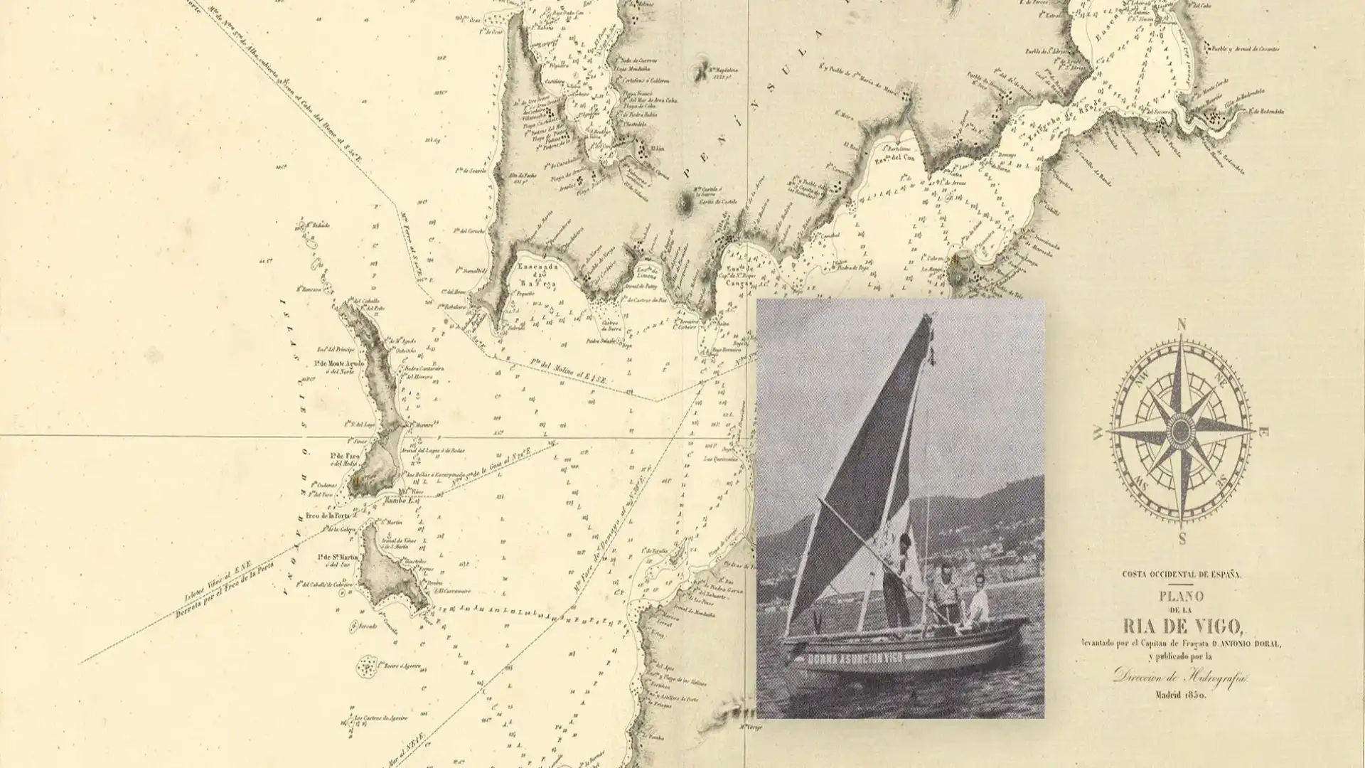 1959: De Vigo à Cabo Trafalgar sur la dorna "Asunción" du Nautico de Vigo