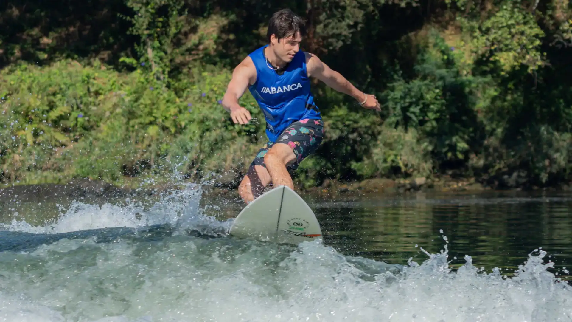 Les Abanques La semaine commence à Ourense avec wakeboard et wakesurf