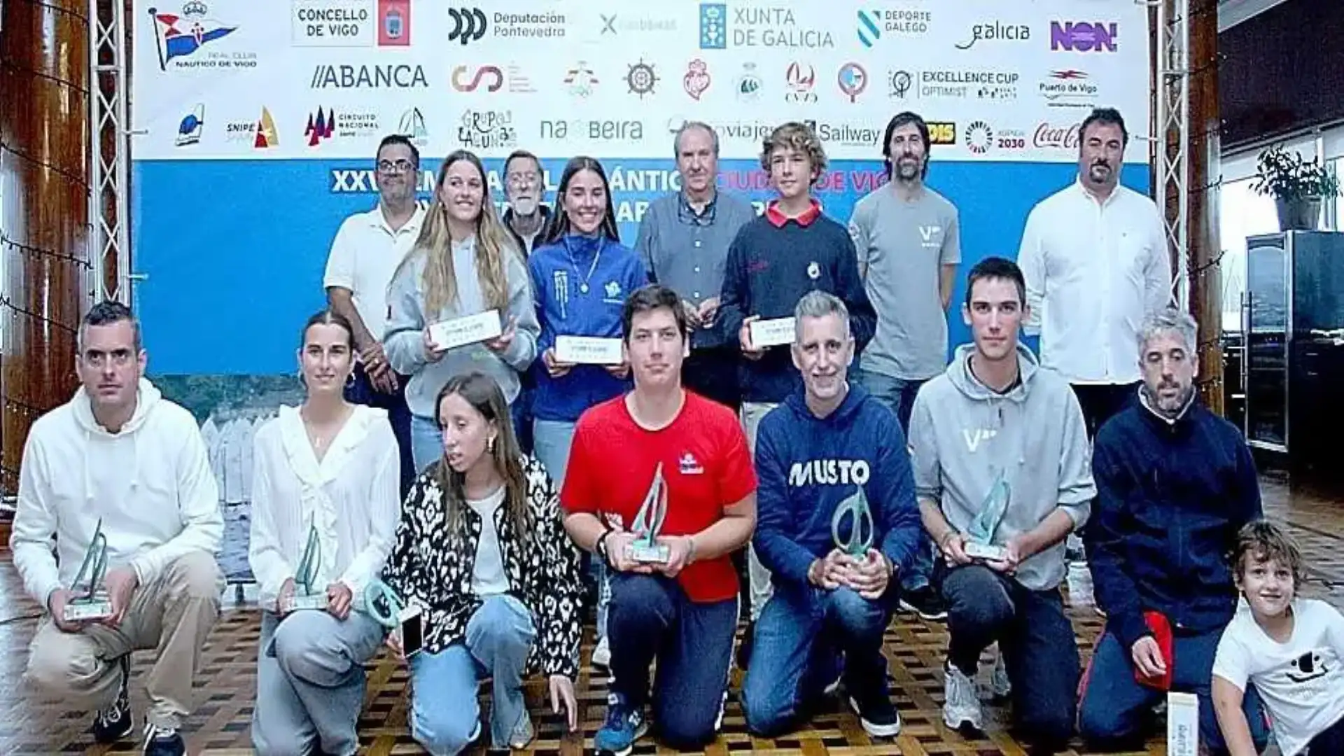 Régate pour le Martín Barreiro de Vigo, Gijón, Barcelone et la Mer Mineure