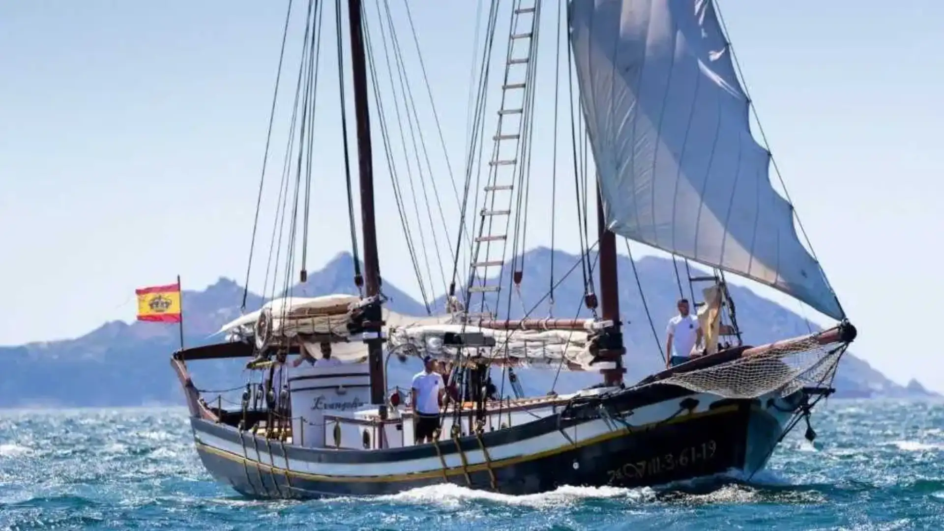 Semaine d'Abanca : Le voyage nautique Rande est fermé et le site est fermé