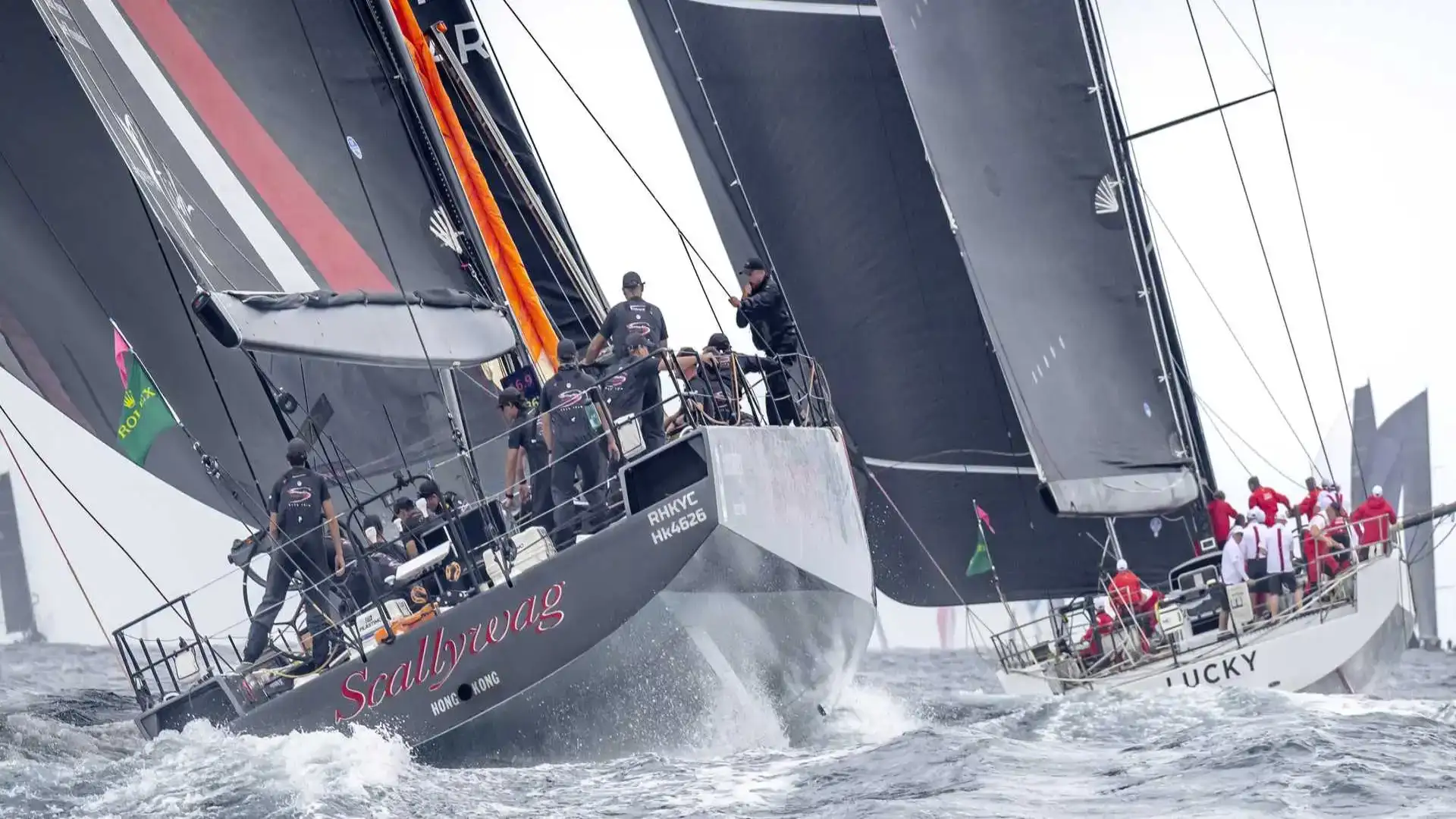 La Rolex Middle Sea La course commence dans les eaux de Malte
