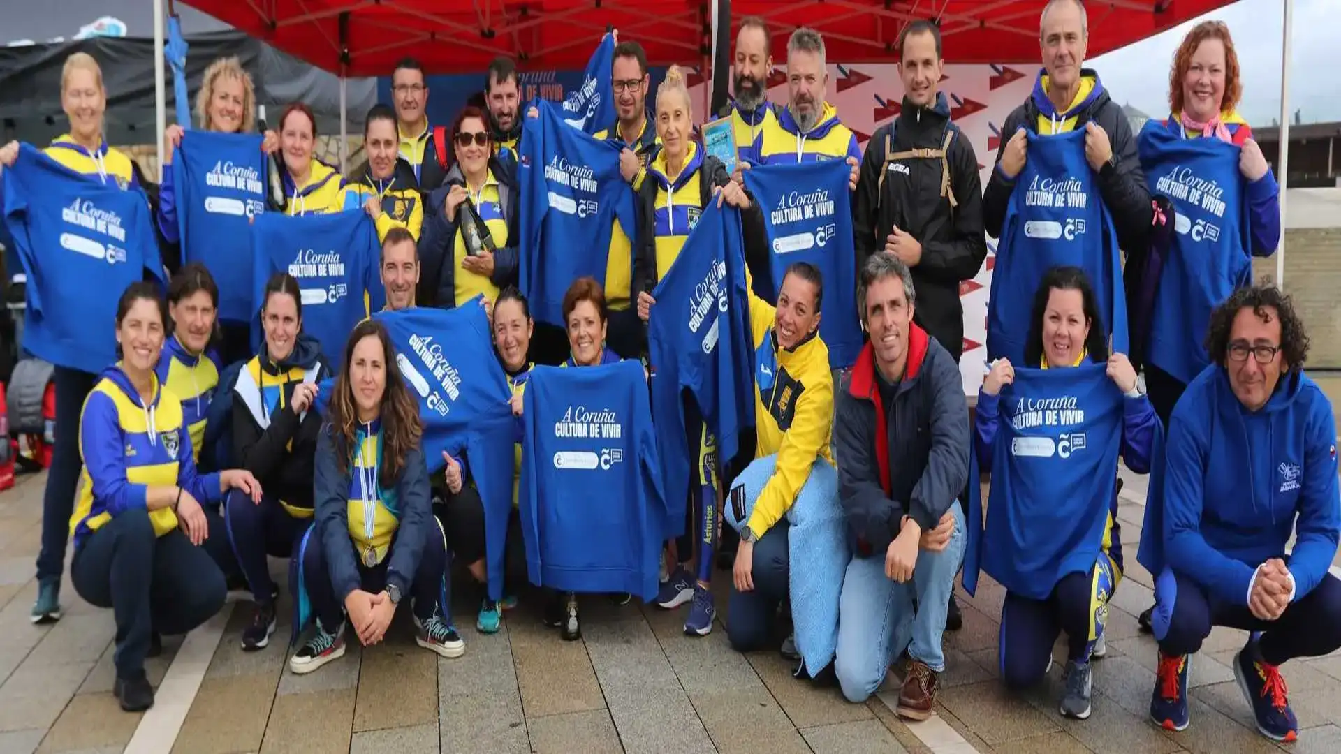 Semaine Abanca: pour les Asturies Dragon Bateau la Cidade da Coruña de Piragüismo