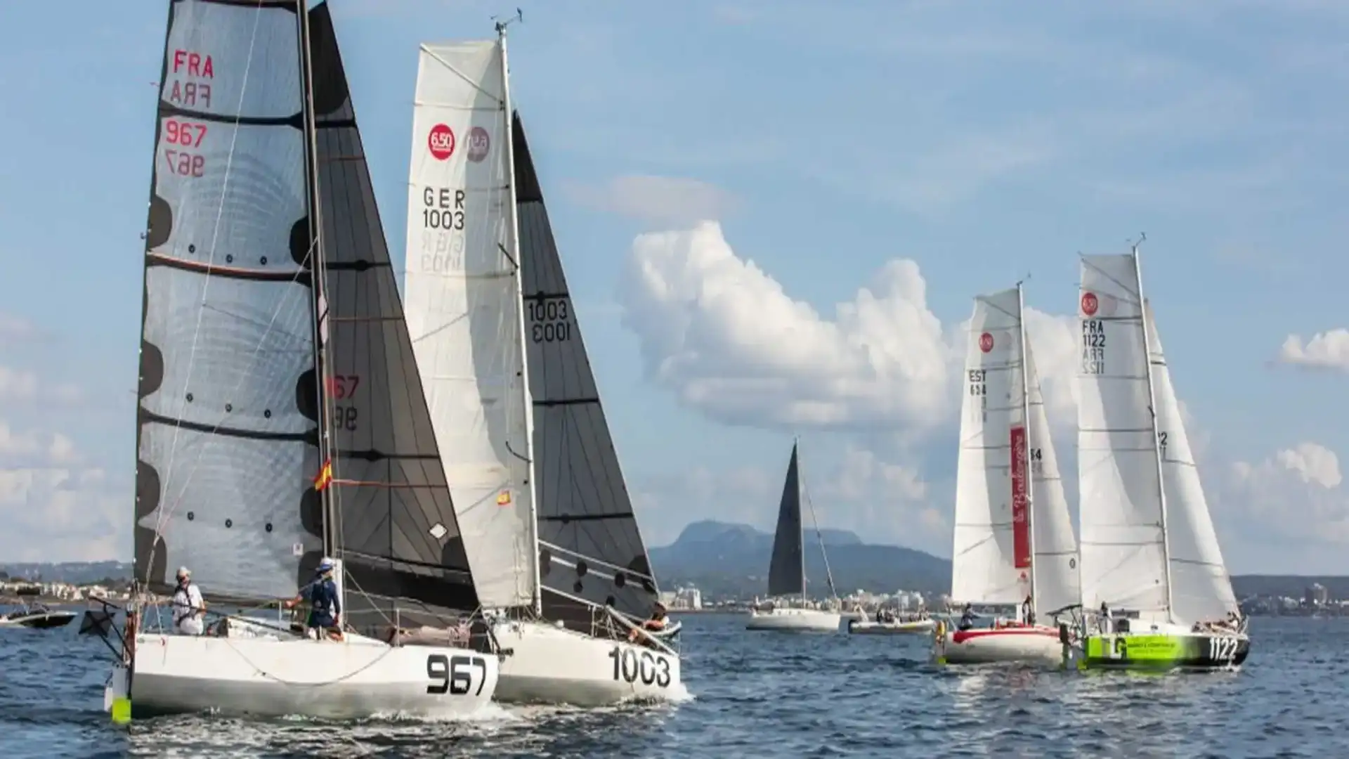 De Palma à Melilla en 6.50, avec le J70 à Barcelone,