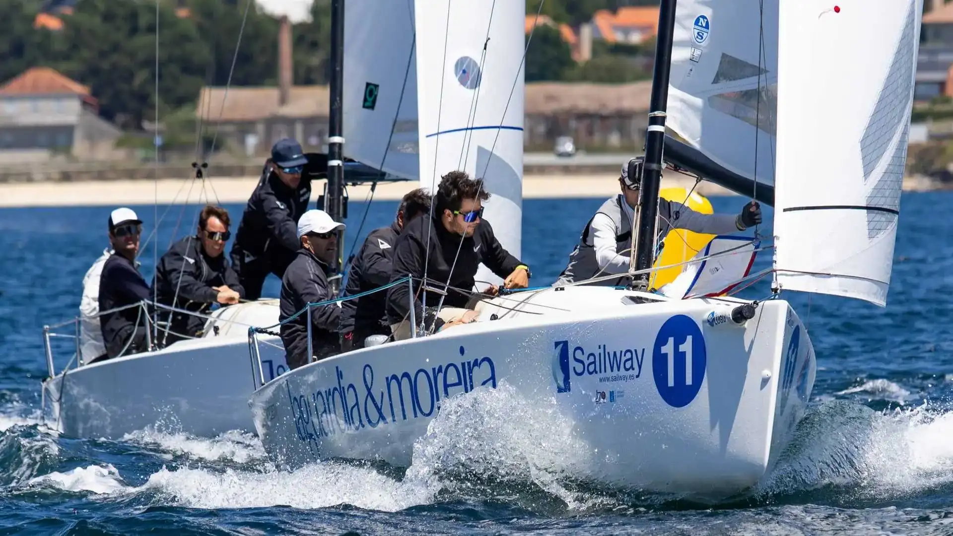 J70 Navire Série: LaGuardiMoreira se distingue suivie de Valmy Energy Trader