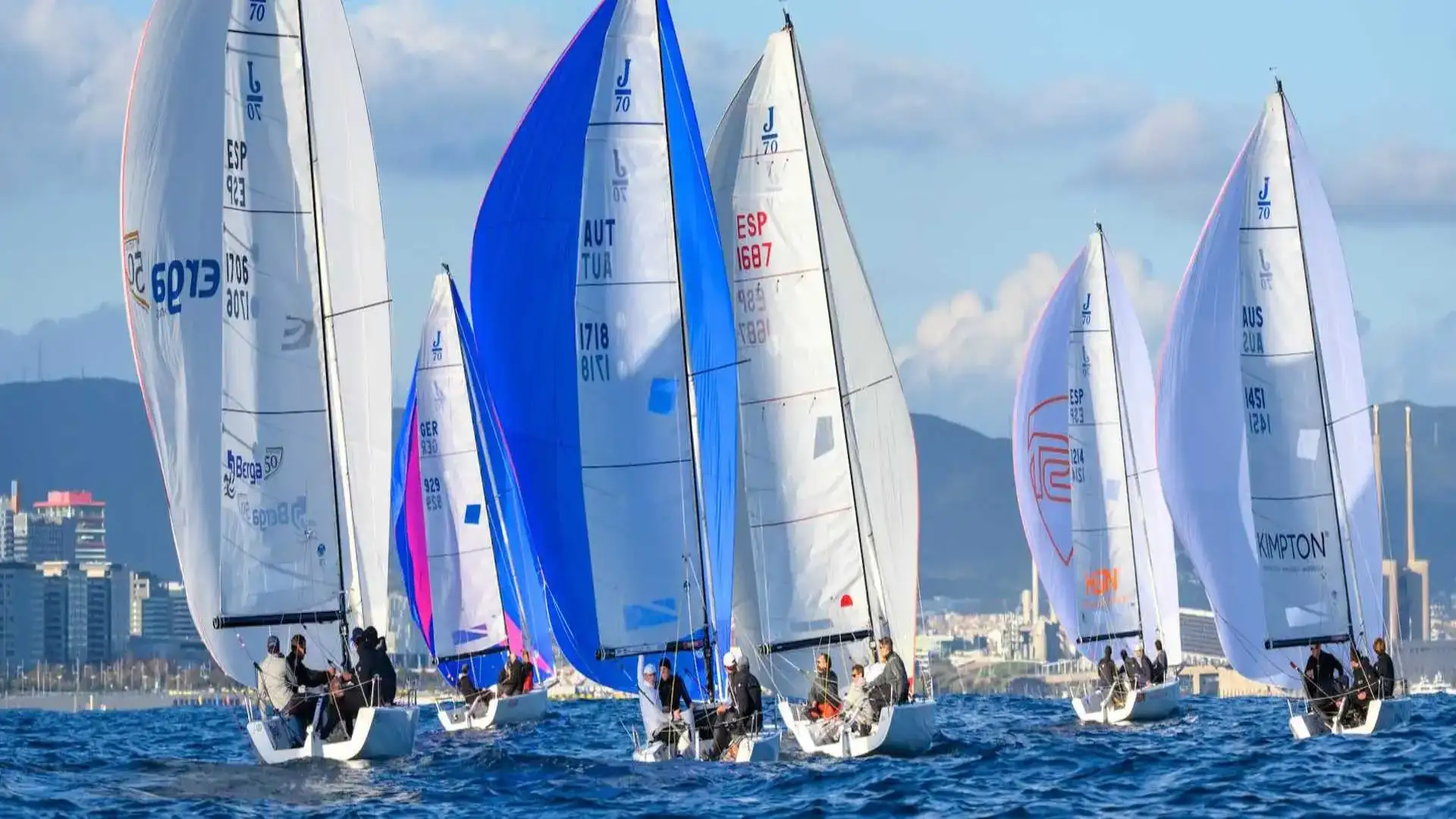 Barcelone avec la J70 et la Waszp, Palamós Christmas Race ouvre la 29e EuroCup 2025