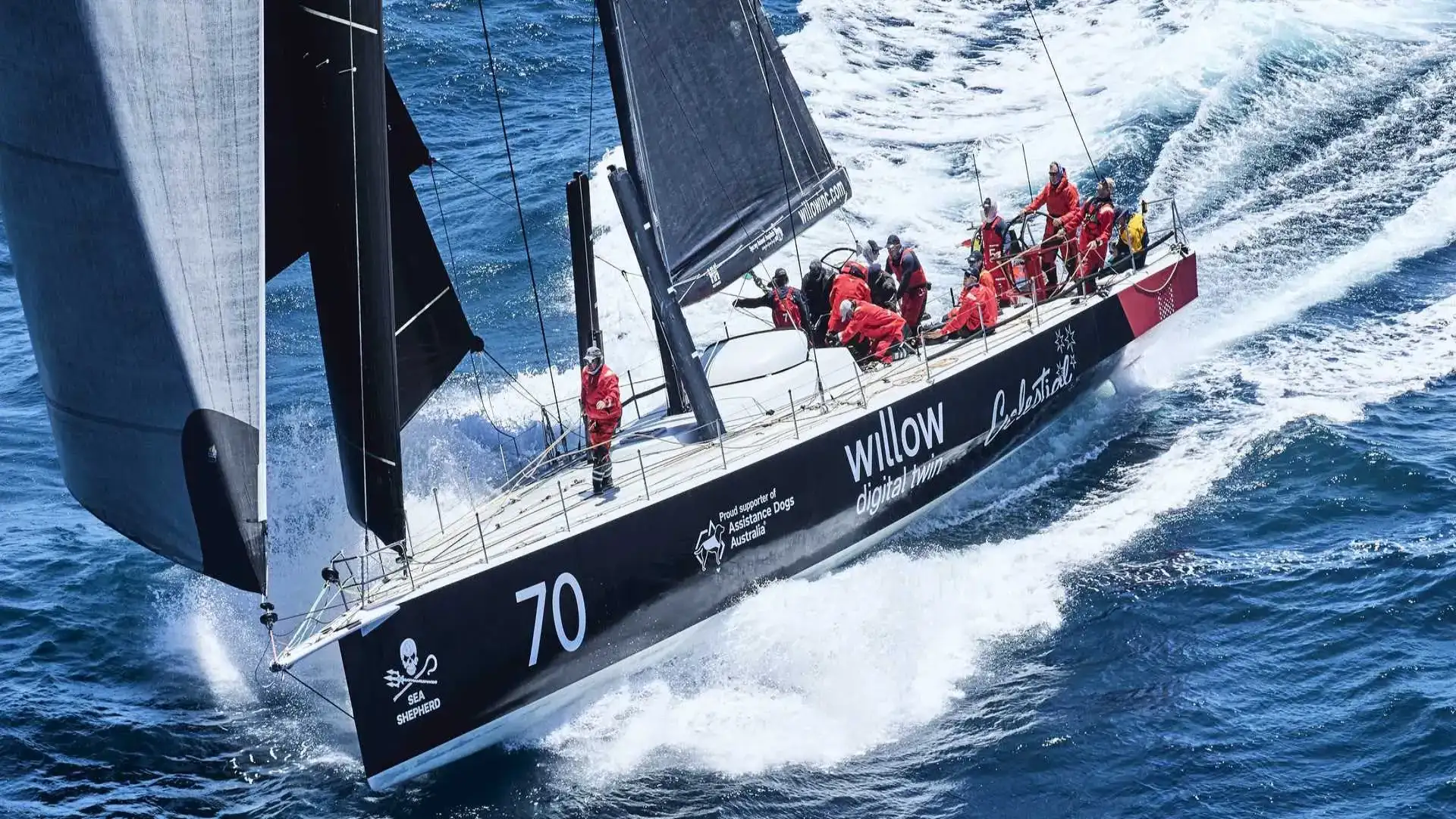 79 Rolex Sydney Hobart: vainqueur absolu du Céleste V70
